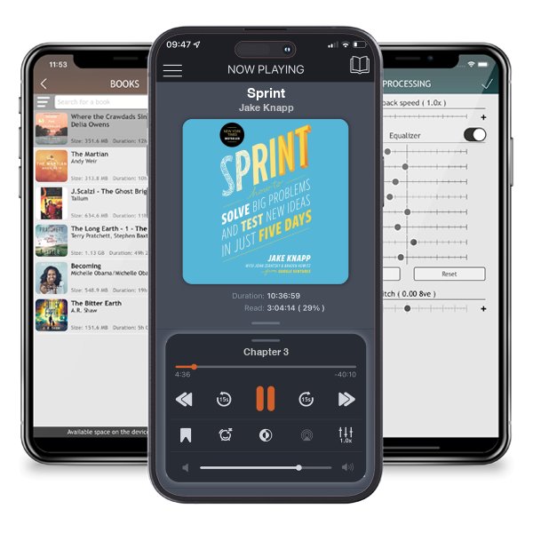 Download fo free audiobook Sprint by Jake Knapp and listen anywhere on your iOS devices in the ListenBook app.