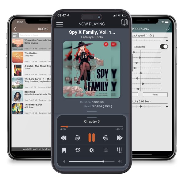 Download fo free audiobook Spy X Family, Vol. 12 by Tatsuya Endo and listen anywhere on your iOS devices in the ListenBook app.