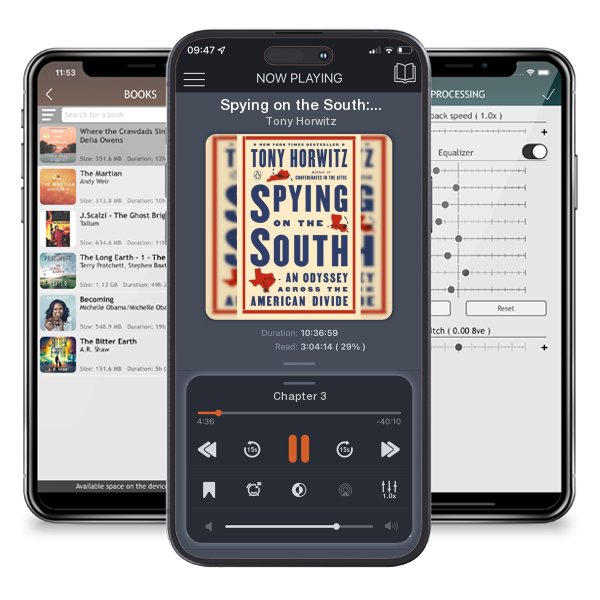 Download fo free audiobook Spying on the South: An Odyssey Across the American Divide by Tony Horwitz and listen anywhere on your iOS devices in the ListenBook app.