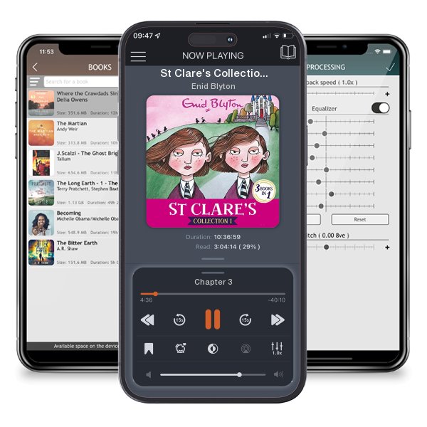 Download fo free audiobook St Clare's Collection 1 by Enid Blyton and listen anywhere on your iOS devices in the ListenBook app.