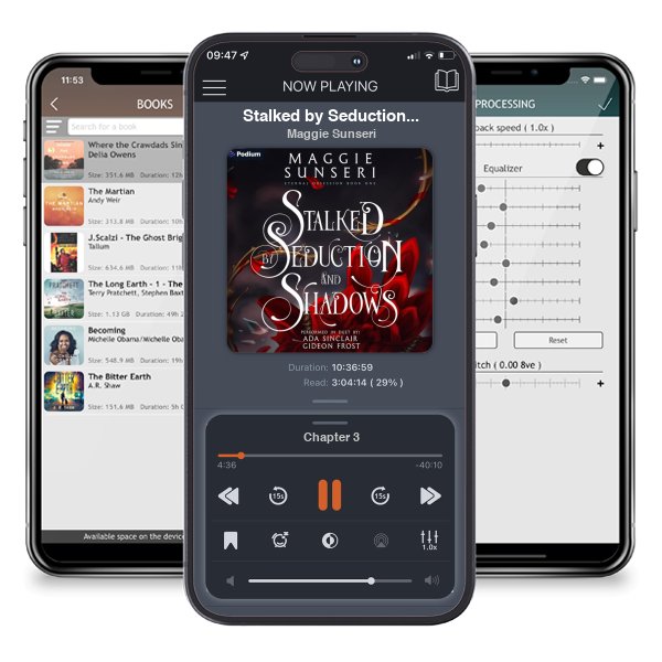 Download fo free audiobook Stalked by Seduction and Shadows: Eternal Obsession, Book 1 by Maggie Sunseri and listen anywhere on your iOS devices in the ListenBook app.