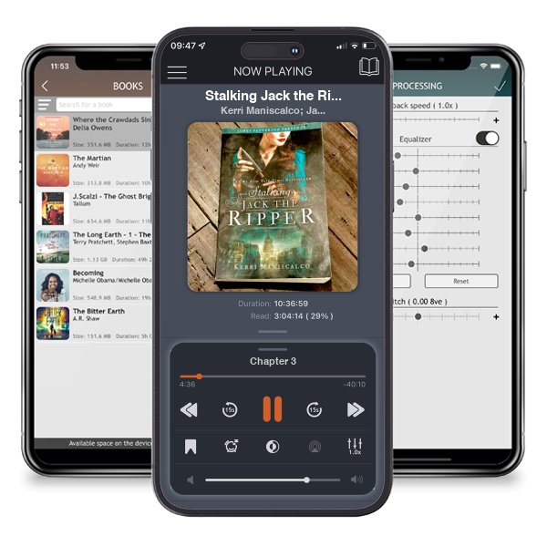 Download fo free audiobook Stalking Jack the Ripper by Kerri Maniscalco; James Patterson and listen anywhere on your iOS devices in the ListenBook app.