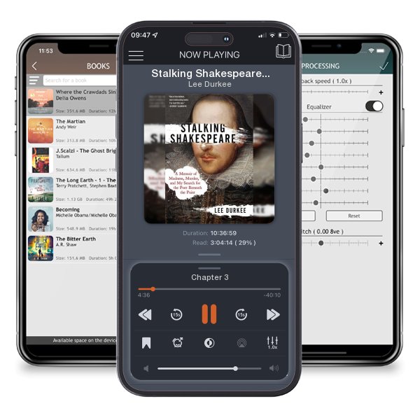 Download fo free audiobook Stalking Shakespeare: A Memoir of Madness, Murder, and My... by Lee Durkee and listen anywhere on your iOS devices in the ListenBook app.