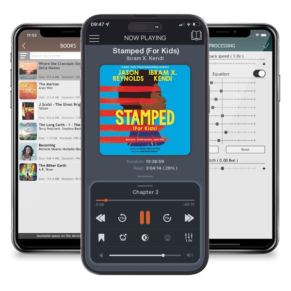 Download fo free audiobook Stamped (For Kids) by Ibram X. Kendi and listen anywhere on your iOS devices in the ListenBook app.