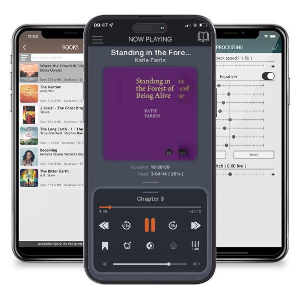 Download fo free audiobook Standing in the Forest of Being Alive by Katie Farris and listen anywhere on your iOS devices in the ListenBook app.