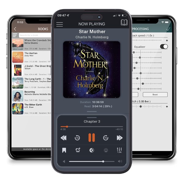 Download fo free audiobook Star Mother by Charlie N. Holmberg and listen anywhere on your iOS devices in the ListenBook app.