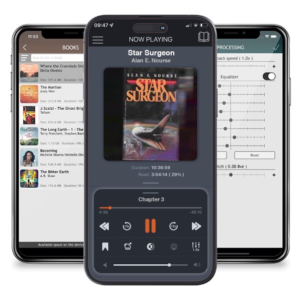 Download fo free audiobook Star Surgeon by Alan E. Nourse and listen anywhere on your iOS devices in the ListenBook app.