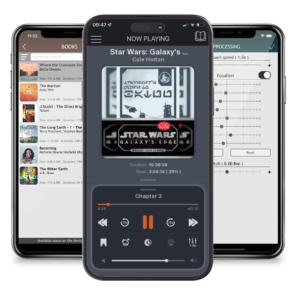 Download fo free audiobook Star Wars: Galaxy's Edge: Traveler's Guide to Batuu by Cole Horton and listen anywhere on your iOS devices in the ListenBook app.