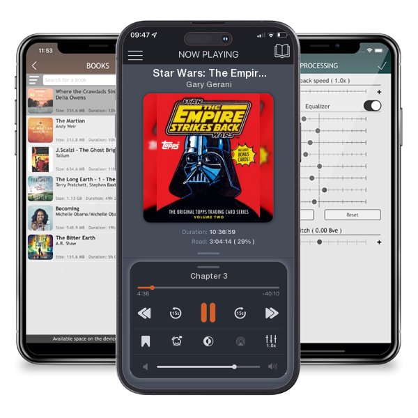 Download fo free audiobook Star Wars: The Empire Strikes Back: The Original Topps Trading Card Series, Volume Two (Topps Star Wars) by Gary Gerani and listen anywhere on your iOS devices in the ListenBook app.