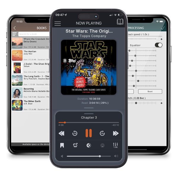 Download fo free audiobook Star Wars: The Original Topps Trading Card Series, Volume One (Topps Star Wars) by The Topps Company and listen anywhere on your iOS devices in the ListenBook app.