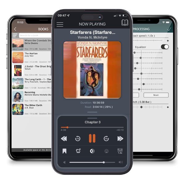 Download fo free audiobook Starfarers (Starfarers #1) by Vonda N. McIntyre and listen anywhere on your iOS devices in the ListenBook app.
