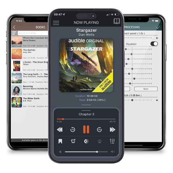 Download fo free audiobook Stargazer by Dan Wells and listen anywhere on your iOS devices in the ListenBook app.