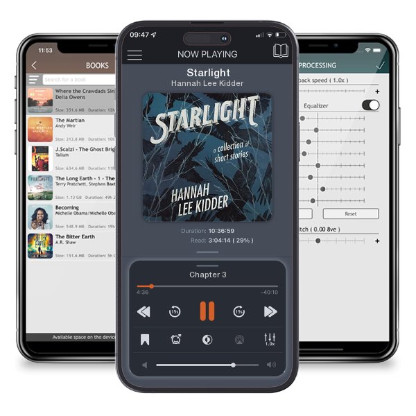 Download fo free audiobook Starlight by Hannah Lee Kidder and listen anywhere on your iOS devices in the ListenBook app.