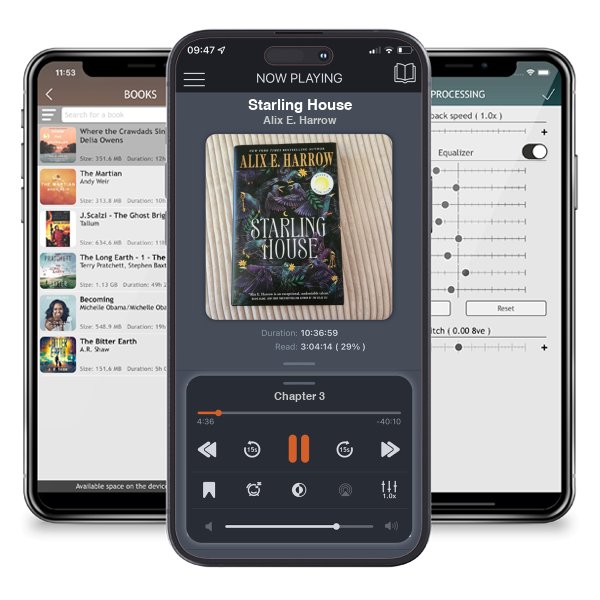 Download fo free audiobook Starling House by Alix E. Harrow and listen anywhere on your iOS devices in the ListenBook app.