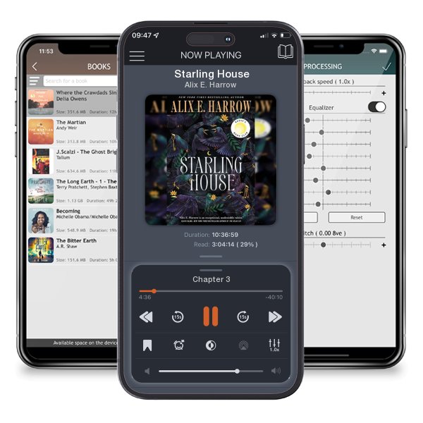 Download fo free audiobook Starling House by Alix E. Harrow and listen anywhere on your iOS devices in the ListenBook app.