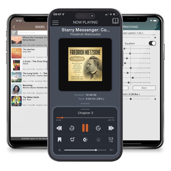 Download fo free audiobook Starry Messenger: Cosmic Perspectives on Civilisation by Friedrich Nietzsche and listen anywhere on your iOS devices in the ListenBook app.