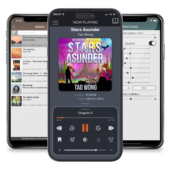 Download fo free audiobook Stars Asunder by Tao Wong and listen anywhere on your iOS devices in the ListenBook app.