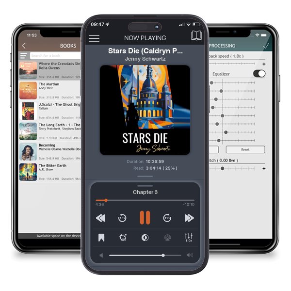 Download fo free audiobook Stars Die (Caldryn Parliament Book 1) by Jenny Schwartz and listen anywhere on your iOS devices in the ListenBook app.