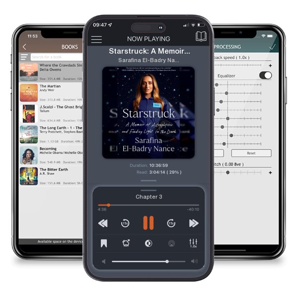 Download fo free audiobook Starstruck: A Memoir of Astrophysics and Finding Light in the... by Sarafina El-Badry Nance and listen anywhere on your iOS devices in the ListenBook app.