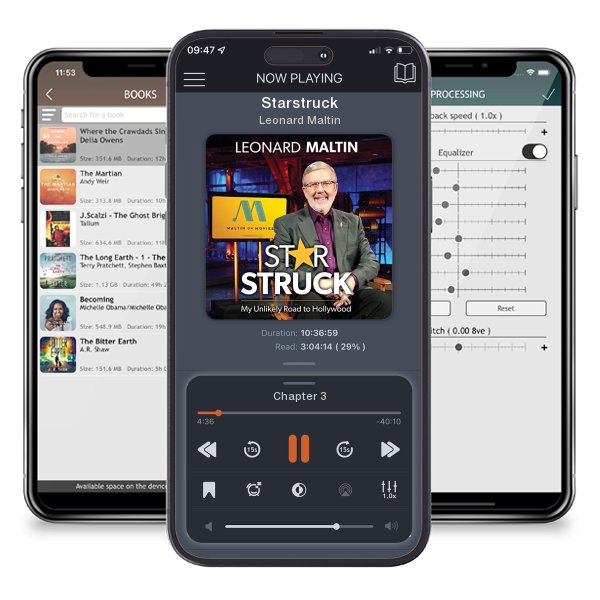 Download fo free audiobook Starstruck by Leonard Maltin and listen anywhere on your iOS devices in the ListenBook app.
