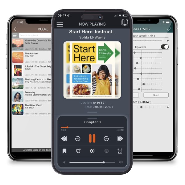 Download fo free audiobook Start Here: Instructions for Becoming a Better Cook: A Cookbook by Sohla El-Waylly and listen anywhere on your iOS devices in the ListenBook app.