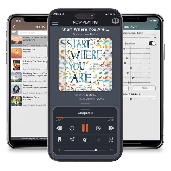 Download fo free audiobook Start Where You Are: A Journal for Self-Exploration by Meera Lee Patel and listen anywhere on your iOS devices in the ListenBook app.