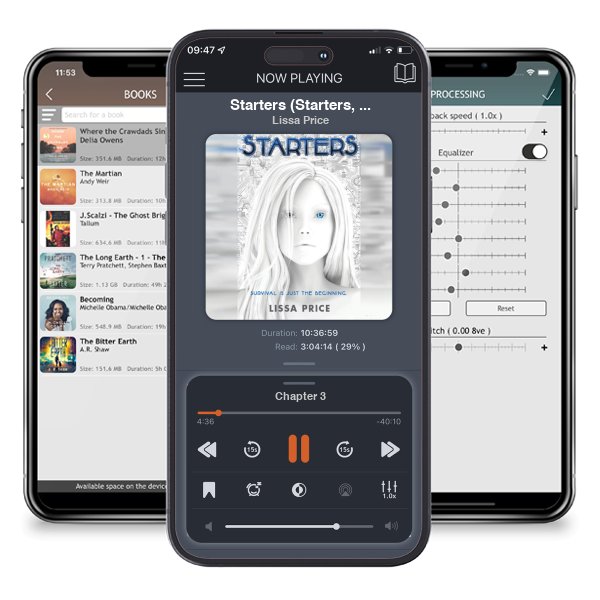 Download fo free audiobook Starters (Starters, #1) by Lissa Price and listen anywhere on your iOS devices in the ListenBook app.