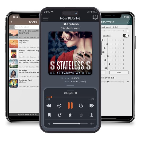 Download fo free audiobook Stateless by Elizabeth Wein and listen anywhere on your iOS devices in the ListenBook app.