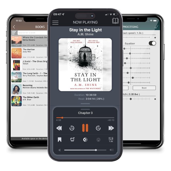Download fo free audiobook Stay in the Light by A.M. Shine and listen anywhere on your iOS devices in the ListenBook app.
