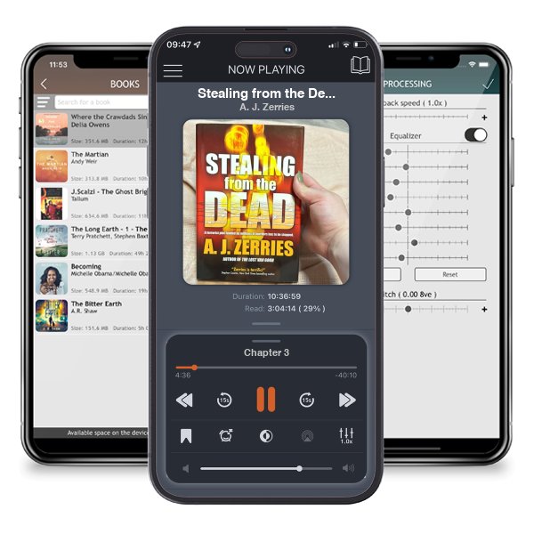 Download fo free audiobook Stealing from the Dead by A. J. Zerries and listen anywhere on your iOS devices in the ListenBook app.