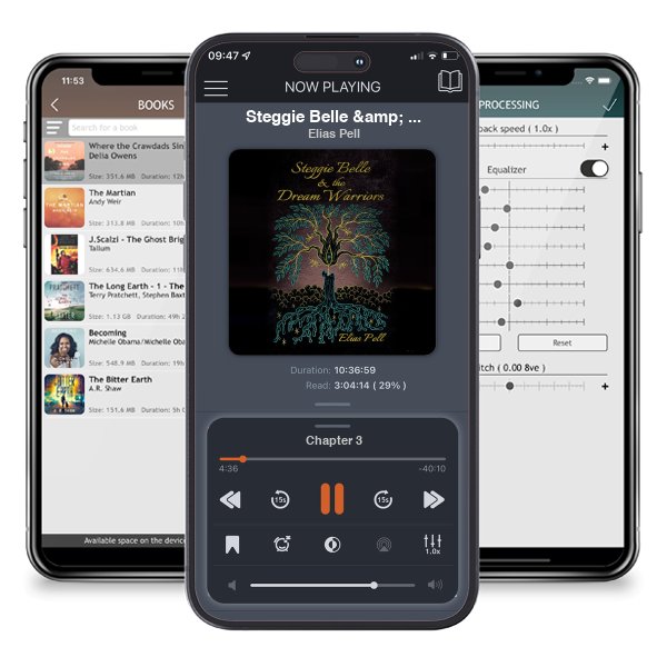 Download fo free audiobook Steggie Belle & the Dream Warriors by Elias Pell and listen anywhere on your iOS devices in the ListenBook app.