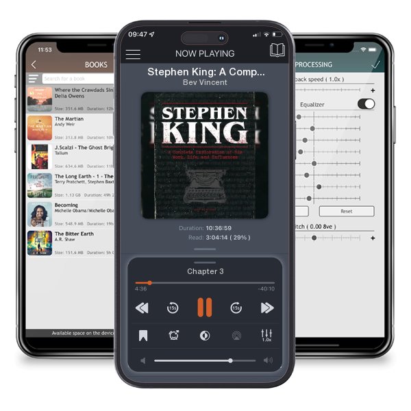 Download fo free audiobook Stephen King: A Complete Exploration of His Work, Life, and... by Bev Vincent and listen anywhere on your iOS devices in the ListenBook app.