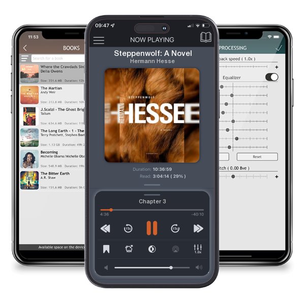 Download fo free audiobook Steppenwolf: A Novel by Hermann Hesse and listen anywhere on your iOS devices in the ListenBook app.