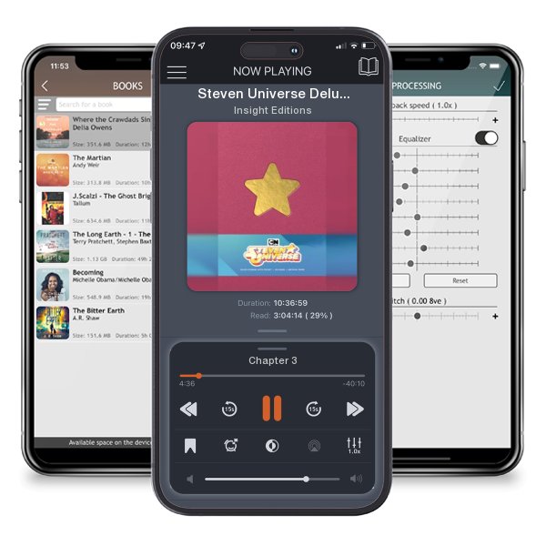 Download fo free audiobook Steven Universe Deluxe Hardcover Ruled Journal by Insight Editions and listen anywhere on your iOS devices in the ListenBook app.