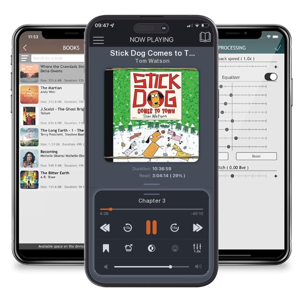 Download fo free audiobook Stick Dog Comes to Town by Tom Watson and listen anywhere on your iOS devices in the ListenBook app.