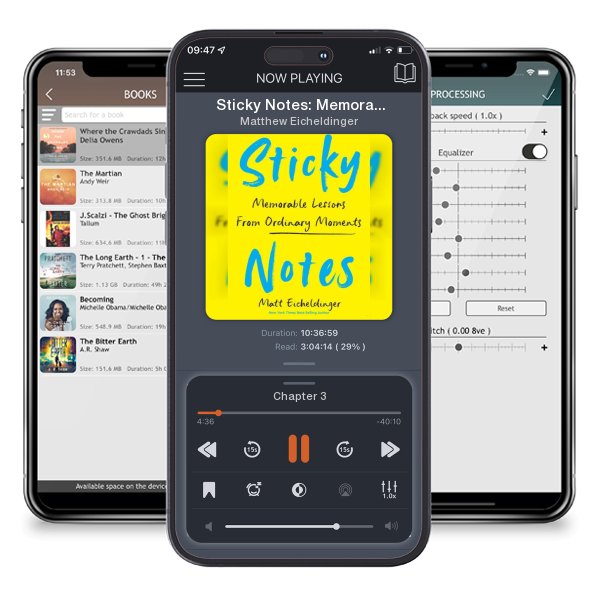 Download fo free audiobook Sticky Notes: Memorable Lessons from Ordinary Moments by Matthew Eicheldinger and listen anywhere on your iOS devices in the ListenBook app.