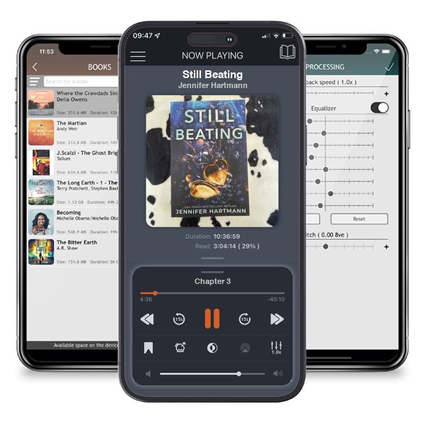 Download fo free audiobook Still Beating by Jennifer Hartmann and listen anywhere on your iOS devices in the ListenBook app.