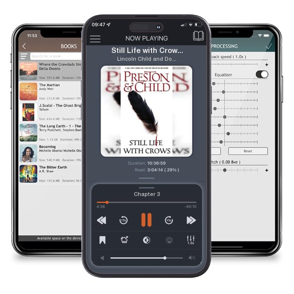 Download fo free audiobook Still Life with Crows by Lincoln Child and Douglas Preston and listen anywhere on your iOS devices in the ListenBook app.