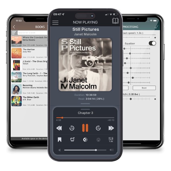Download fo free audiobook Still Pictures by Janet Malcolm and listen anywhere on your iOS devices in the ListenBook app.