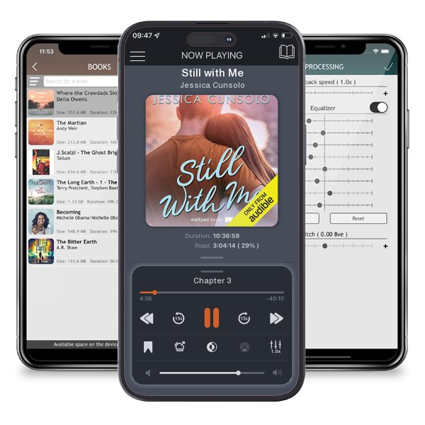 Download fo free audiobook Still with Me by Jessica Cunsolo and listen anywhere on your iOS devices in the ListenBook app.