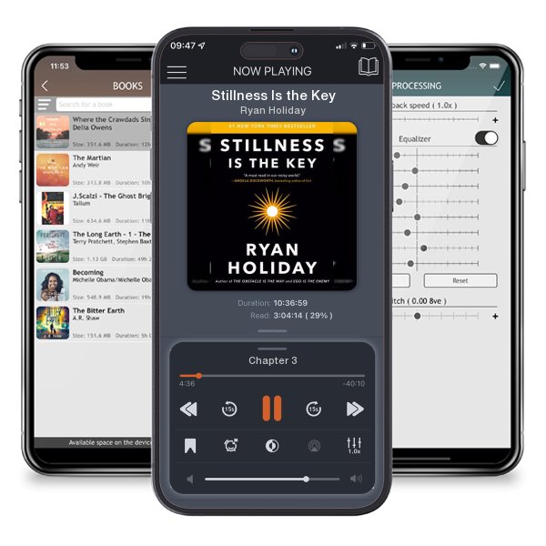 Download fo free audiobook Stillness Is the Key by Ryan Holiday and listen anywhere on your iOS devices in the ListenBook app.