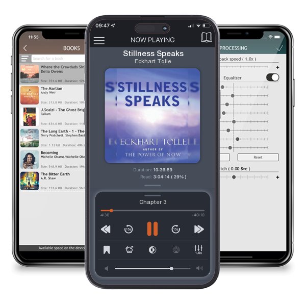 Download fo free audiobook Stillness Speaks by Eckhart Tolle and listen anywhere on your iOS devices in the ListenBook app.