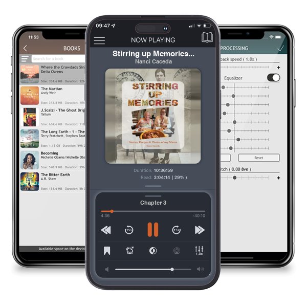 Download fo free audiobook Stirring up Memories: Stories, Recipes & Photos of my Mama by Nanci Caceda and listen anywhere on your iOS devices in the ListenBook app.