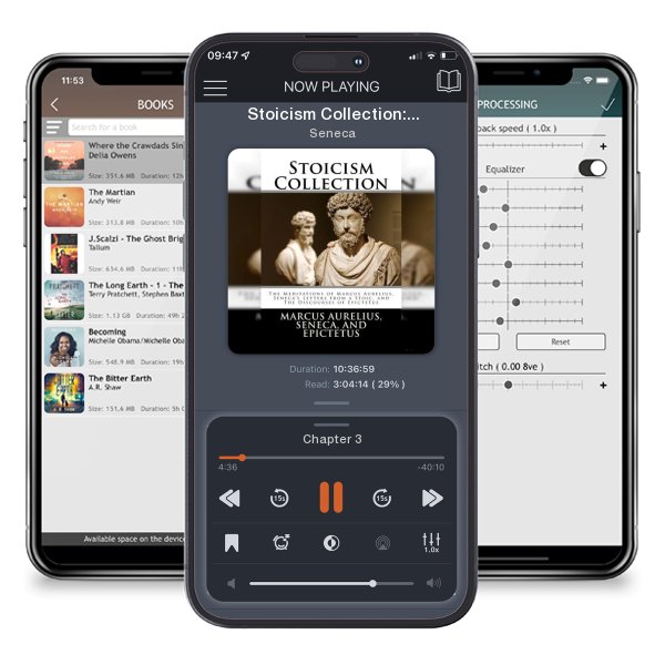 Download fo free audiobook Stoicism Collection: The Meditations of Marcus Aurelius, Seneca's Letters from a Stoic, and The Discourses of Epictetus by Seneca and listen anywhere on your iOS devices in the ListenBook app.