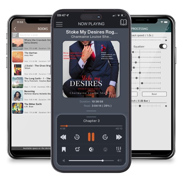 Download fo free audiobook Stoke My Desires Roger & Leonie Part II by Charmaine Louise Shelton and listen anywhere on your iOS devices in the ListenBook app.