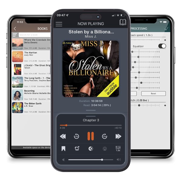Download fo free audiobook Stolen by a Billionaire by Miss J. and listen anywhere on your iOS devices in the ListenBook app.