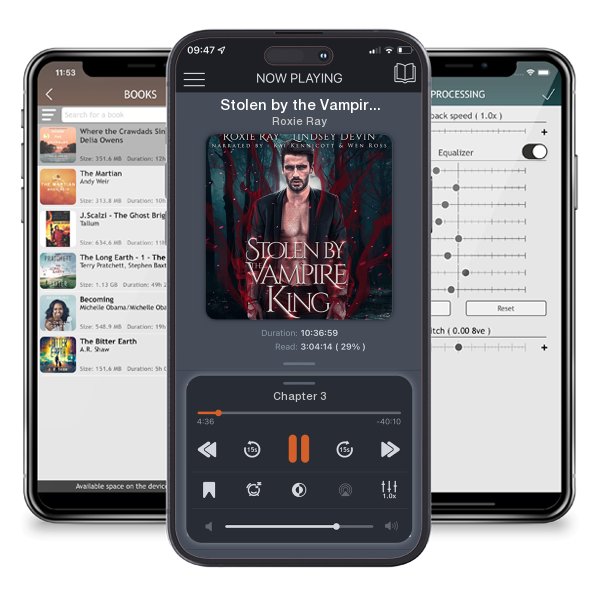 Download fo free audiobook Stolen by the Vampire King by Roxie Ray and listen anywhere on your iOS devices in the ListenBook app.