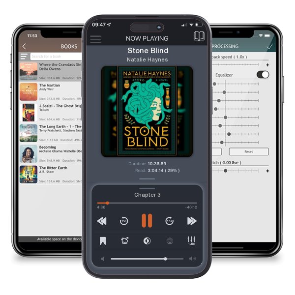 Download fo free audiobook Stone Blind by Natalie Haynes and listen anywhere on your iOS devices in the ListenBook app.