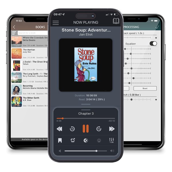 Download fo free audiobook Stone Soup: Adventures from the Yard by Jan Eliot and listen anywhere on your iOS devices in the ListenBook app.