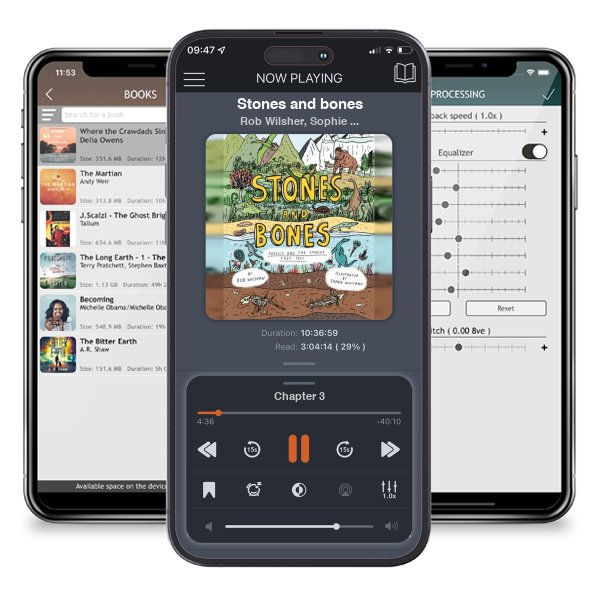 Download fo free audiobook Stones and bones by Rob Wilsher, Sophie Williams and listen anywhere on your iOS devices in the ListenBook app.